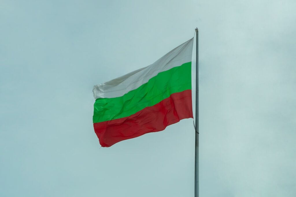 green white and red flag